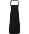 PR134 Premier District Bib Apron BLACK DENIM colour image